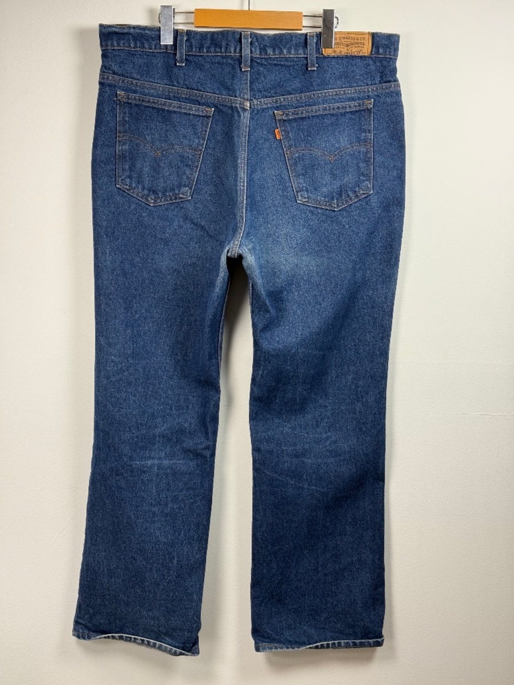Vintage Orange tab Levis 517 Bootcut Men jeans W40 L30 made in usa